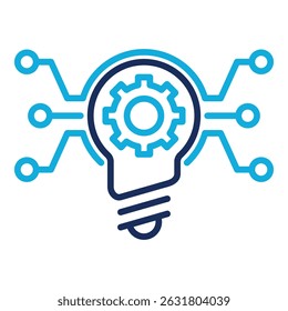 Elemento De Ícone De Ideia Para Design