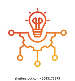 Idea Icon Element for Design