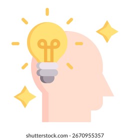 Elemento De Ícone De Ideia Para Design