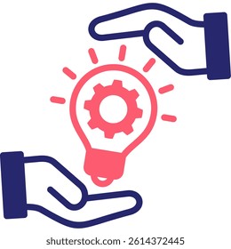 Idea Icon Fill Vector Illustration