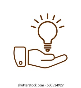  Idea icon Flat. 