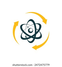 Idea icon flat design template