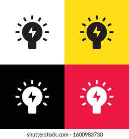 Idea icon illustration isolated vector sign symbol