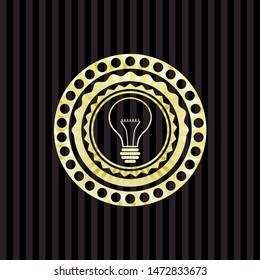 idea icon inside shiny badge