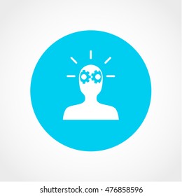 idea Icon Isolated on light Background