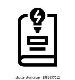idea icon isolated sign symbol vector illustration - high quality black style vector icons
