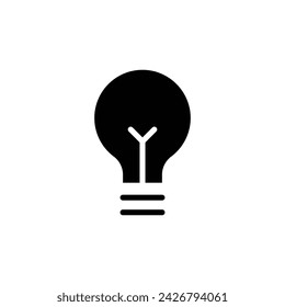 Idea icon, light bulb, ideas, focus, bulb, target, business and finance, electricity