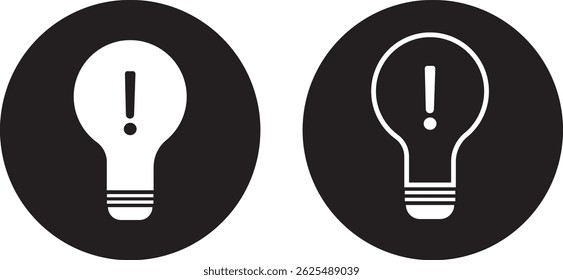 Idea icon. Light bulb sign. management lamp concept. Development, management icon set. isolated in modern outline symbols illustration

