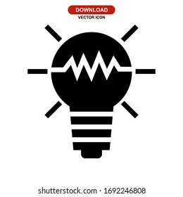 idea icon or logo isolated sign symbol vector illustration - high quality black style vector icons
