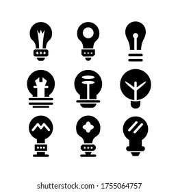 idea  icon or logo isolated sign symbol vector illustration - Collection of high quality black style vector icons
