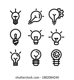 idea icon or logo isolated sign symbol vector illustration - Collection of high quality black style vector icons
