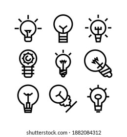 idea icon or logo isolated sign symbol vector illustration - Collection of high quality black style vector icons
