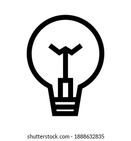 idea icon or logo isolated sign symbol vector illustration - high quality black style vector icons
