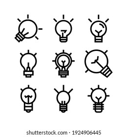 idea icon or logo isolated sign symbol vector illustration - Collection of high quality black style vector icons
