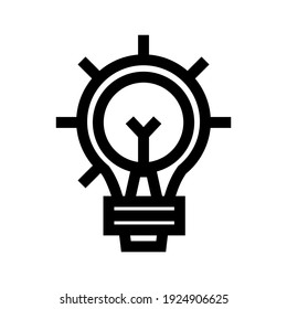 idea icon or logo isolated sign symbol vector illustration - high quality black style vector icons
