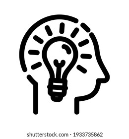 idea icon or logo isolated sign symbol vector illustration - high quality black style vector icons
