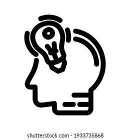 idea icon or logo isolated sign symbol vector illustration - high quality black style vector icons

