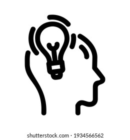 idea icon or logo isolated sign symbol vector illustration - high quality black style vector icons
