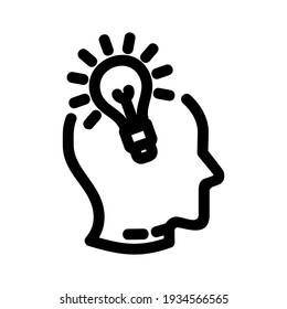 idea icon or logo isolated sign symbol vector illustration - high quality black style vector icons
