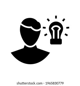 idea icon or logo isolated sign symbol vector illustration - high quality black style vector icons
