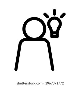 idea icon or logo isolated sign symbol vector illustration - high quality black style vector icons
