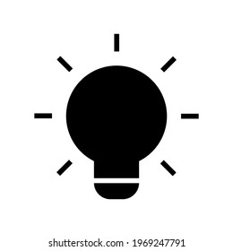 idea icon or logo isolated sign symbol vector illustration - high quality black style vector icons
