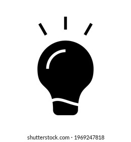 icono de idea o logotipo símbolo de signo aislado ilustración vectorial de alta calidad estilo negro iconos vectoriales
