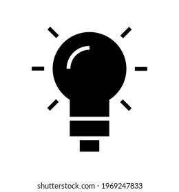 icono de idea o logotipo símbolo de signo aislado ilustración vectorial de alta calidad estilo negro iconos vectoriales
