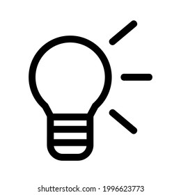 idea icon or logo isolated sign symbol vector illustration - high quality black style vector icons
