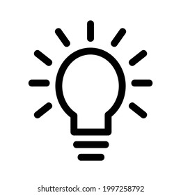icono de idea o logotipo símbolo de signo aislado ilustración vectorial de alta calidad estilo negro iconos vectoriales
