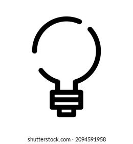 idea icon or logo isolated sign symbol vector illustration - high quality black style vector icons
