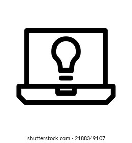 idea icon or logo isolated sign symbol vector illustration - high quality black style vector icons

