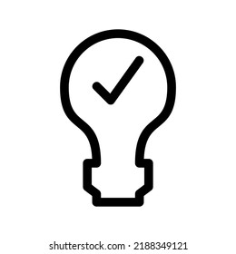 icono de idea o logotipo símbolo de signo aislado ilustración vectorial de alta calidad estilo negro iconos vectoriales
