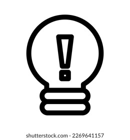 idea icon or logo isolated sign symbol vector illustration - high quality black style vector icons
