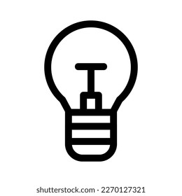 idea icon or logo isolated sign symbol vector illustration - high quality black style vector icons