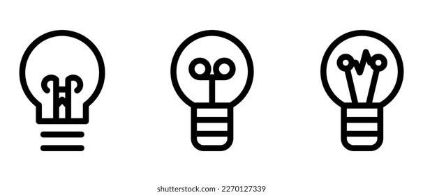 icono de idea o logotipo símbolo de signo aislado ilustración vectorial de alta calidad estilo negro iconos vectoriales
