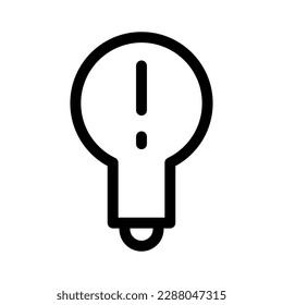 icono de idea o logotipo símbolo de signo aislado ilustración vectorial de alta calidad estilo negro iconos vectoriales