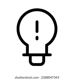 idea icon or logo isolated sign symbol vector illustration - high quality black style vector icons