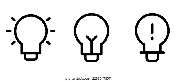 icono de idea o logotipo símbolo de signo aislado ilustración vectorial de alta calidad estilo negro iconos vectoriales