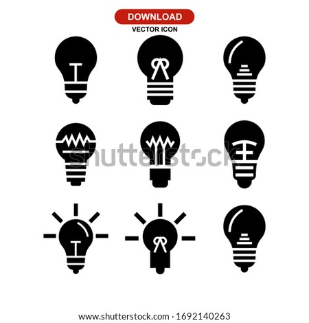 idea icon or logo isolated sign symbol vector illustration - Collection of high quality black style vector icons
