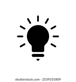 Ícone de ideia sinal de logotipo definir contorno vetorial