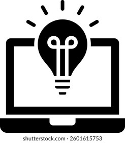 Idea Icon Mixed Vector Illustration