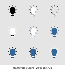 Idea icon, new modern icon for ux ui, editable for project, vector illustration file, popular icon isolated. 