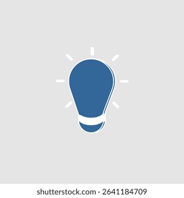 Idea icon, new modern icon for ux ui, editable for project, vector illustration file, popular icon isolated. 