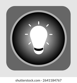 Idea icon, new modern icon for ux ui, editable for project, vector illustration file, popular icon isolated. 