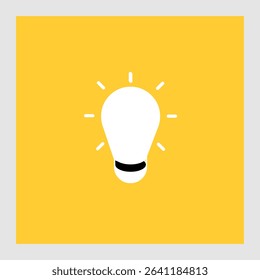 Idea icon, new modern icon for ux ui, editable for project, vector illustration file, popular icon isolated. 