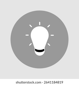 Idea icon, new modern icon for ux ui, editable for project, vector illustration file, popular icon isolated. 