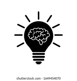 idea icon on white background