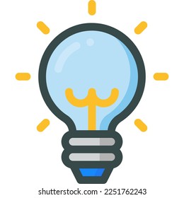 Icono Idea. Icono perfecto de píxeles adecuado para cualquier diseño