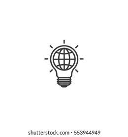 idea icon. sign design